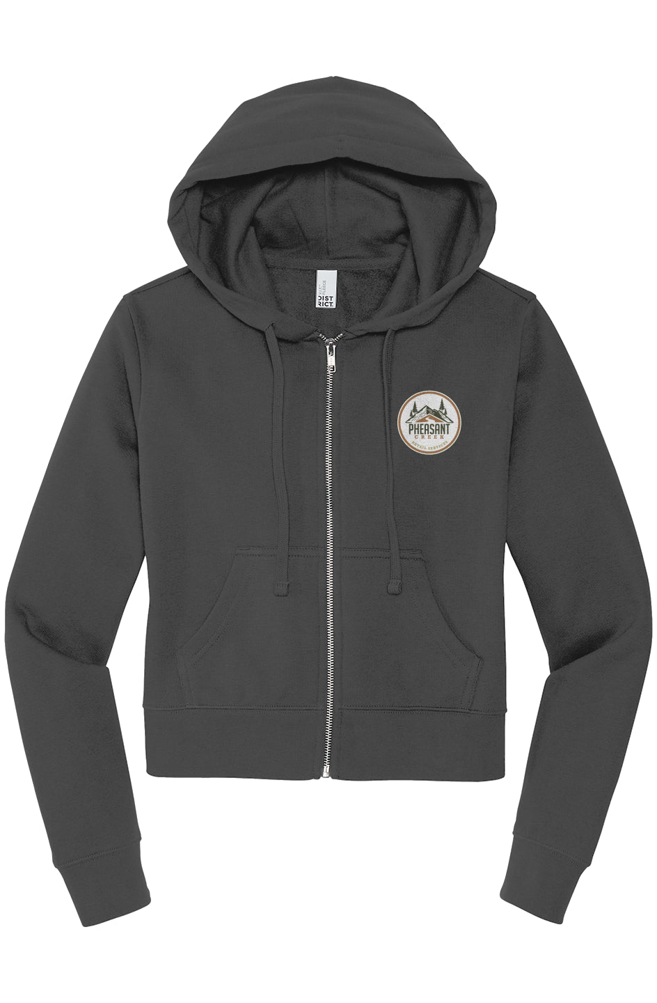 Pheasant Creek District Womens Zip Hoodie