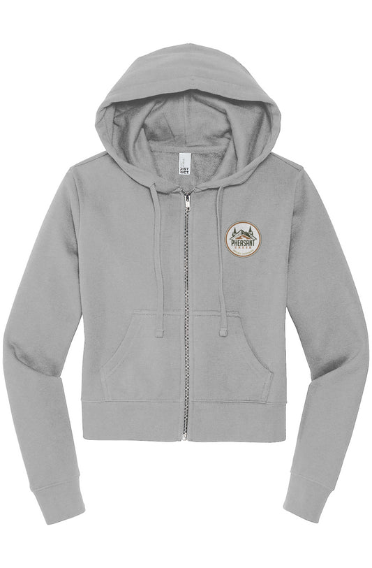 Pheasant Creek District Womens Zip Hoodie