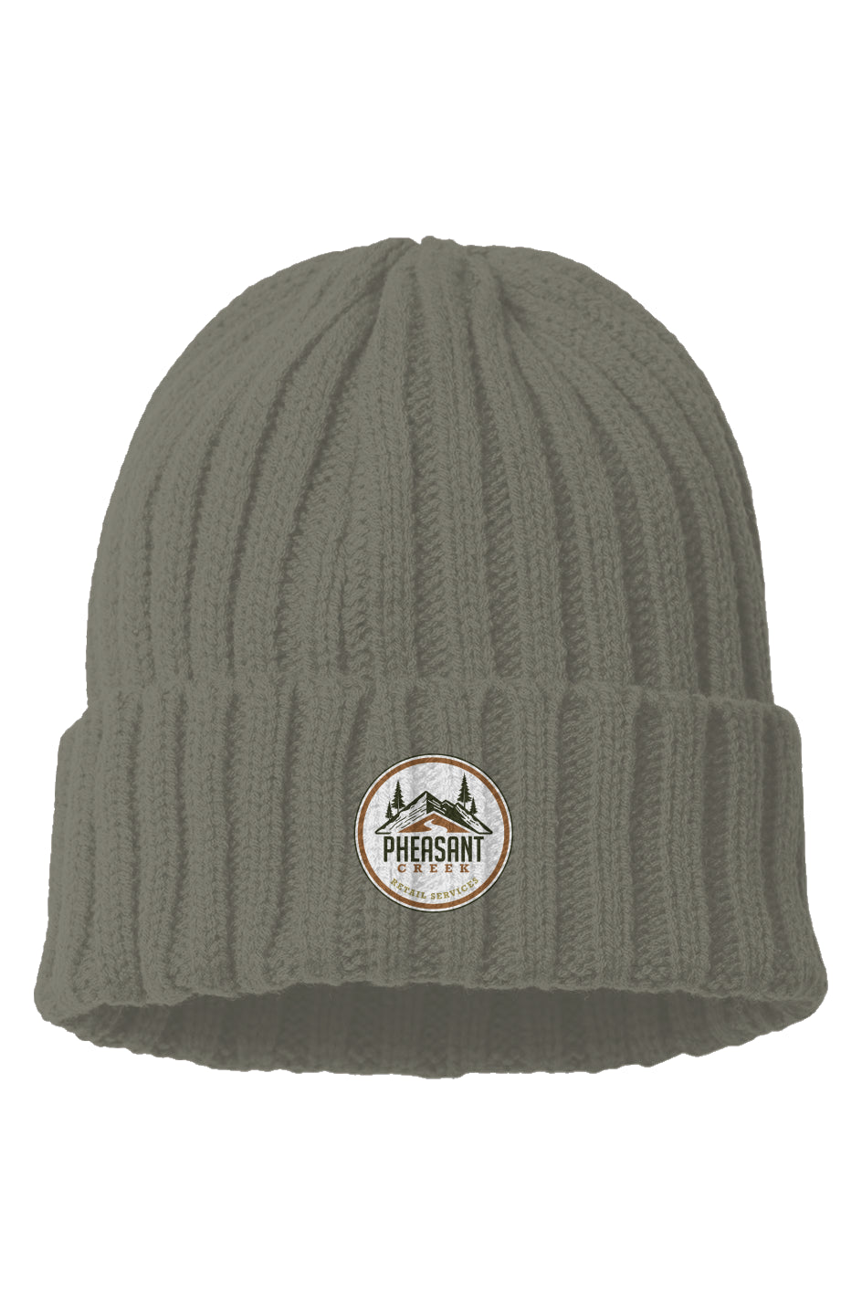 Pheasant Creek Sustainable Cable Knit Beanie