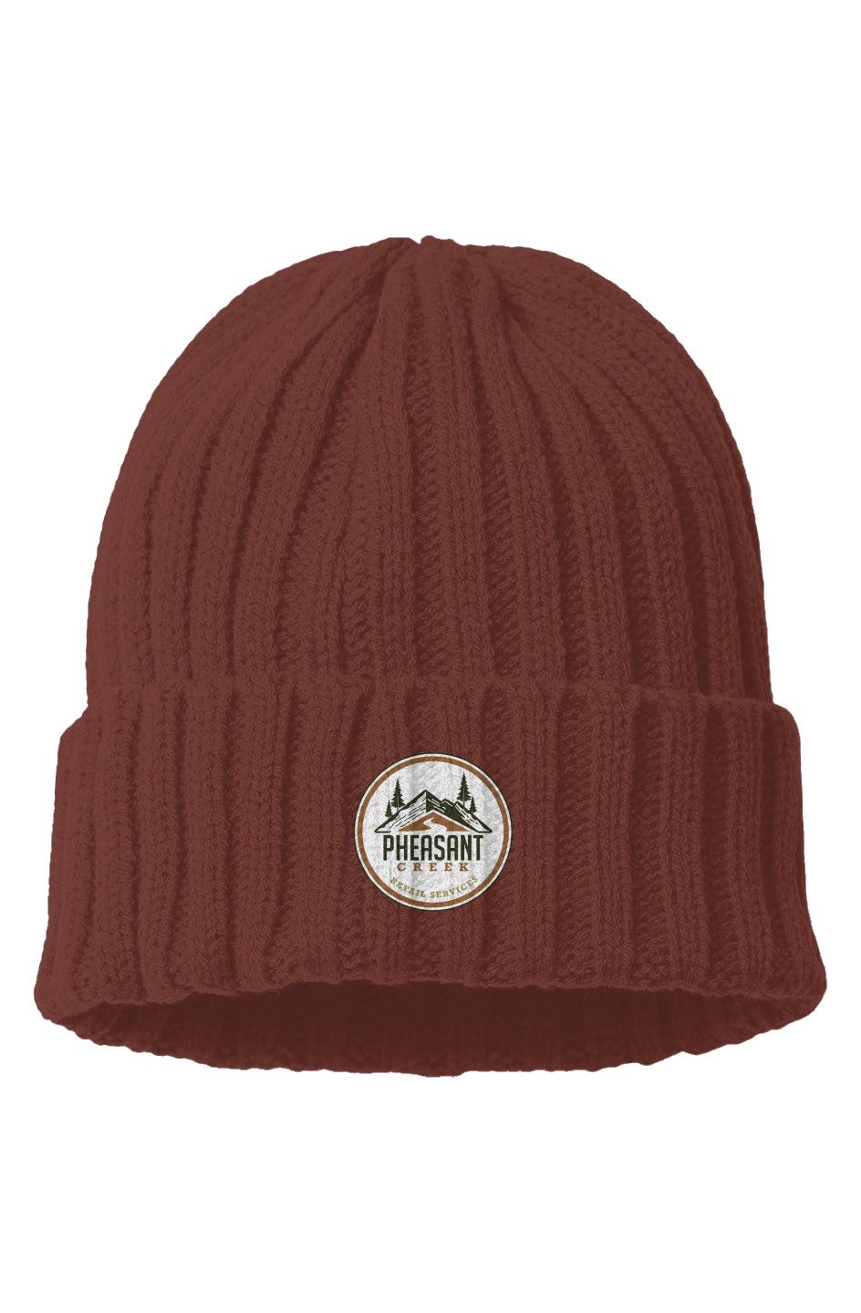 Pheasant Creek Sustainable Cable Knit Beanie