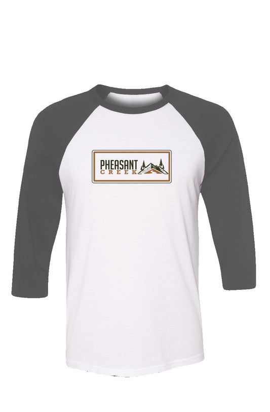 Pheasant Creek Baseball Tee (Unisex)