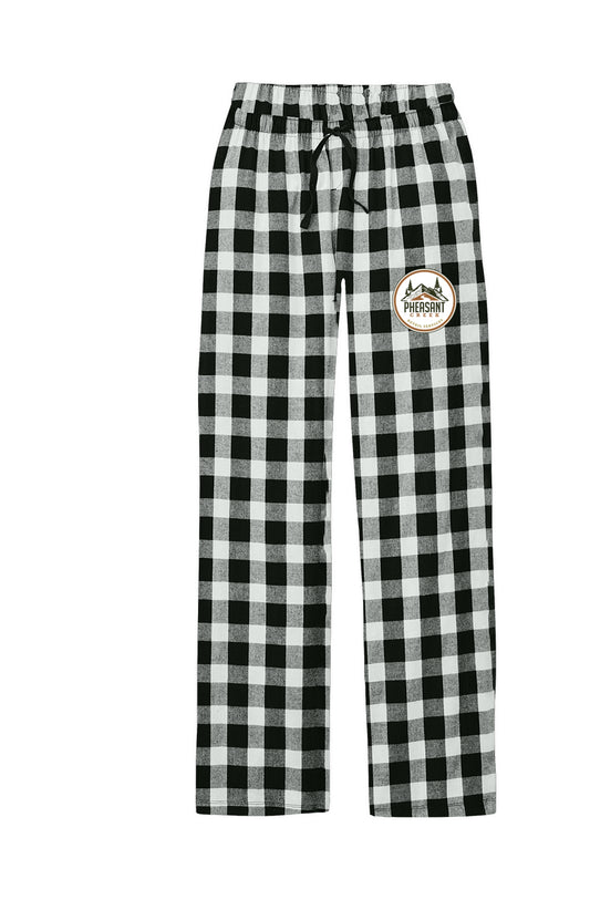 Pheasant Creek Womens Flannel Plaid Pant