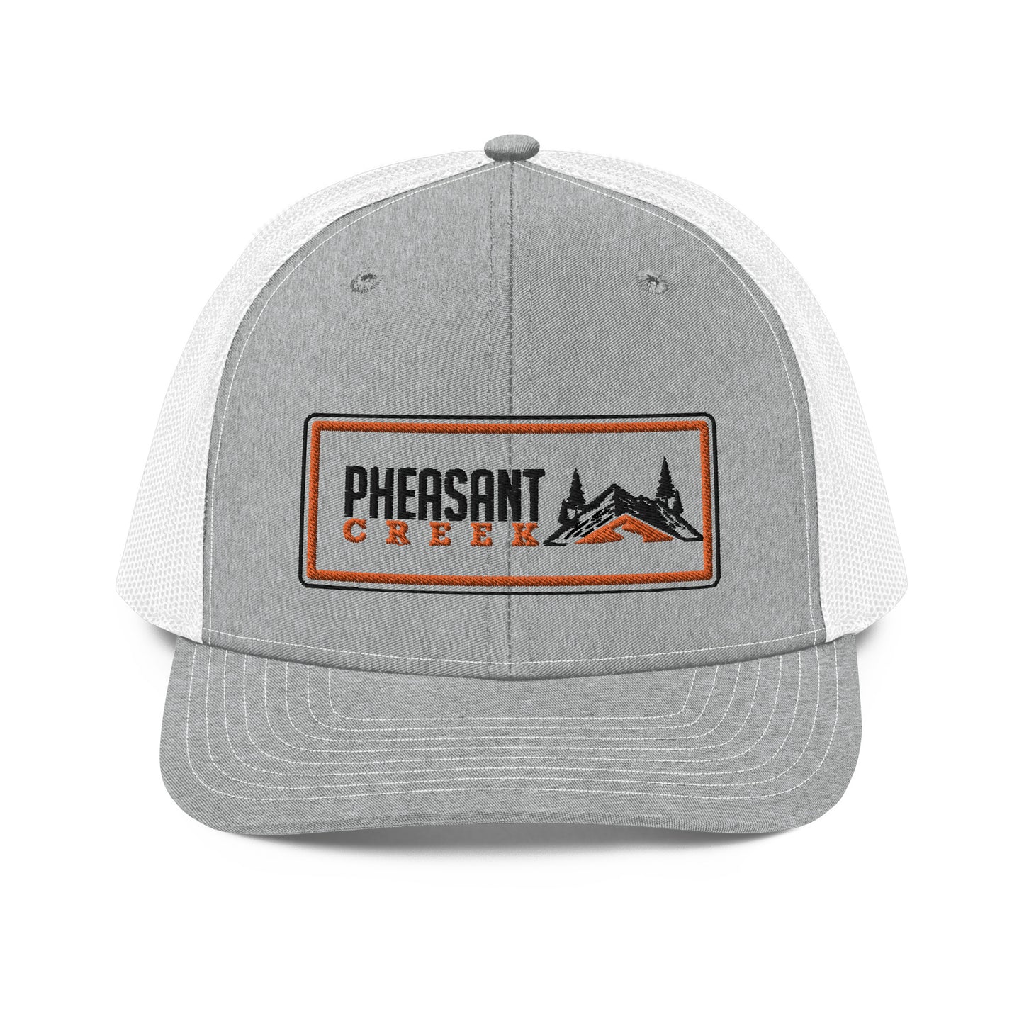 Pheasant Creek - 112 Trucker Hat - Heather Grey/White